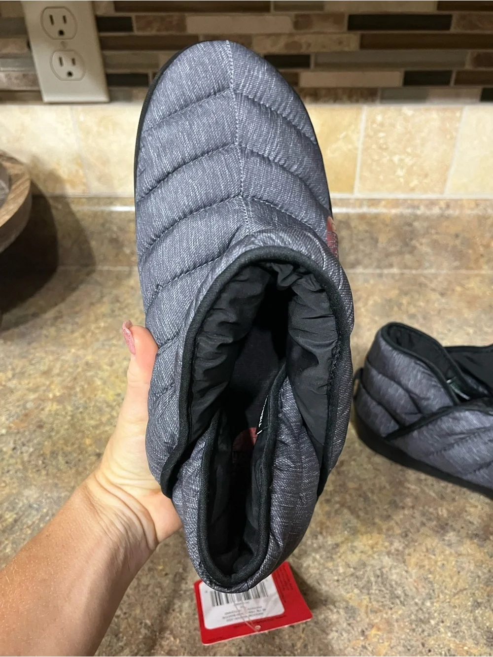 NWT The North Face ThermoBall Traction Bootie Men 10 Gray NF0A3MKHYVF winter